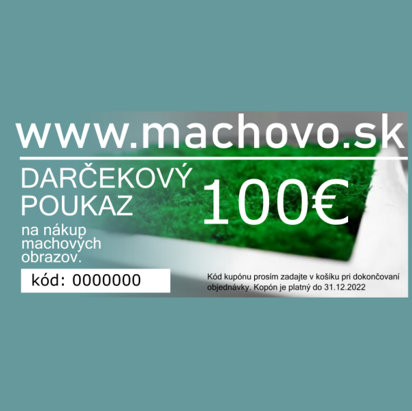 Darčekový poukaz 100€