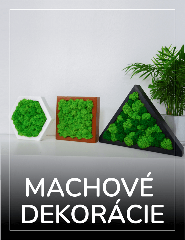 Mahcové dekorácie