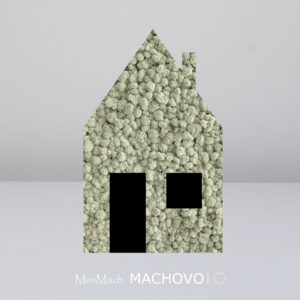 Machov obraz - domček s oknom biely-min